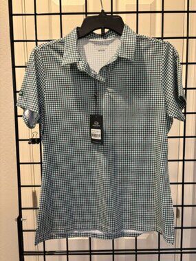 Women's Blossom Houndstooth Polo